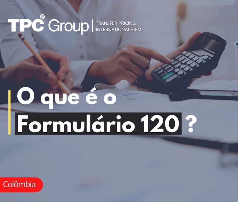 Formulário 120 Declaração de preços de transferência