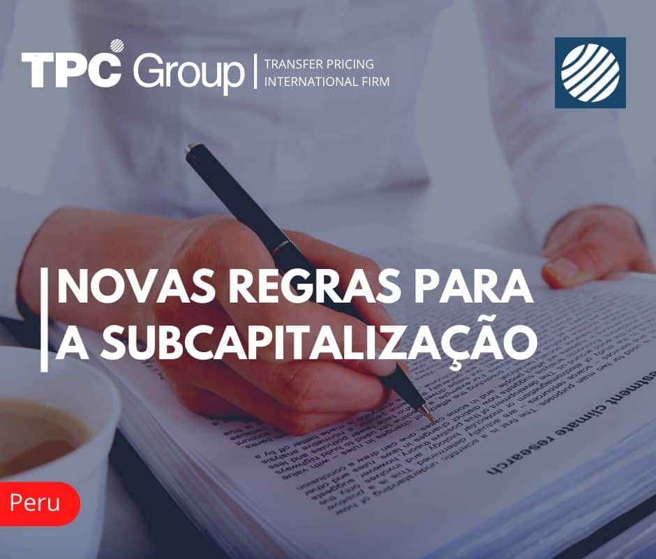 Novas regras de subcapitalização