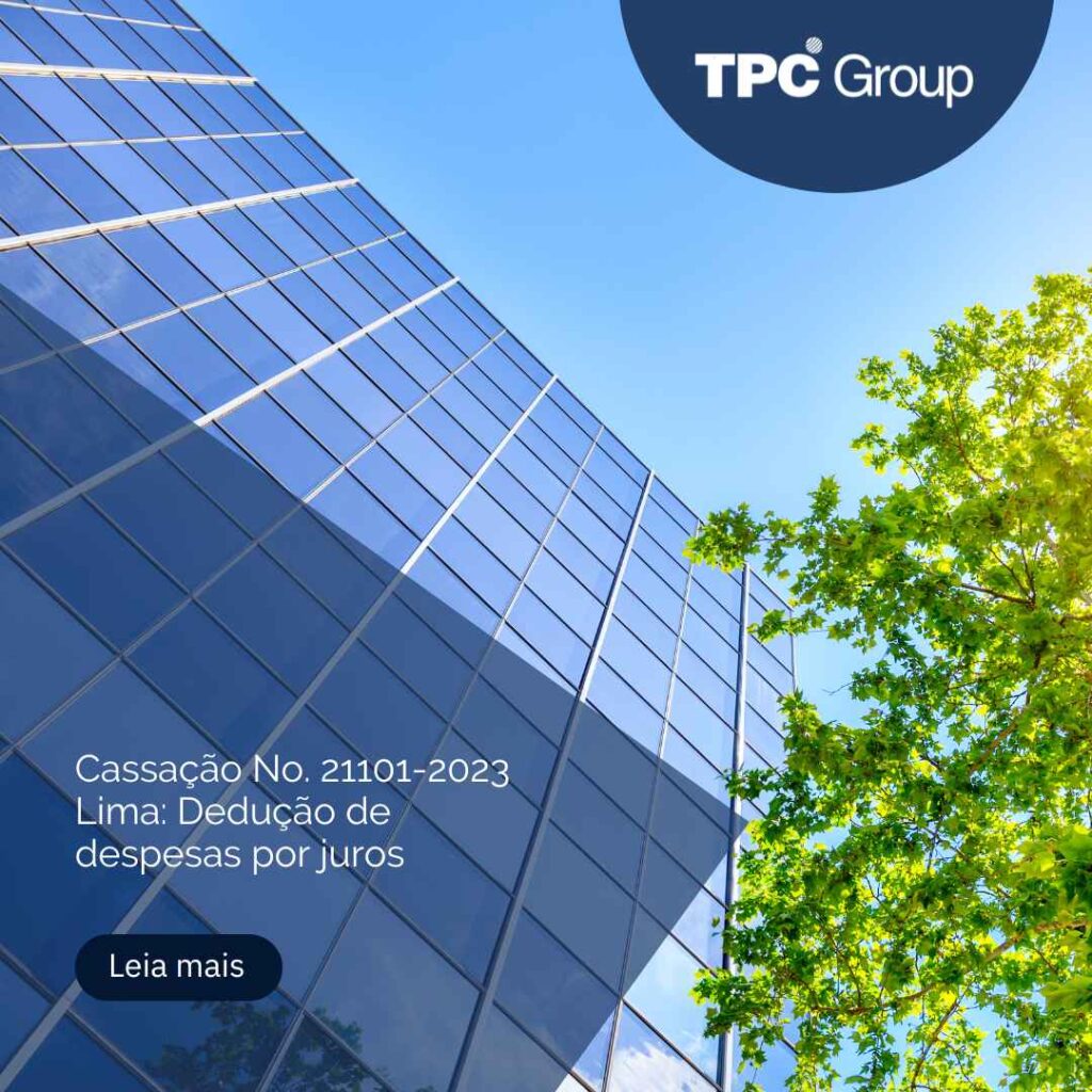 Cassação No. 21101-2023 Lima: Dedução de despesas por juros