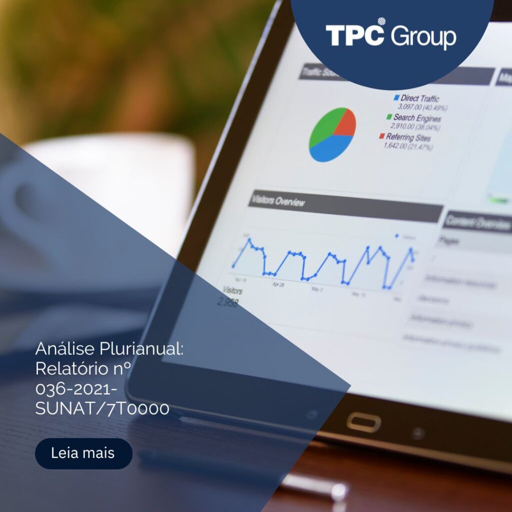 Análise Plurianual: Relatório nº 036-2021-SUNAT/7T0000