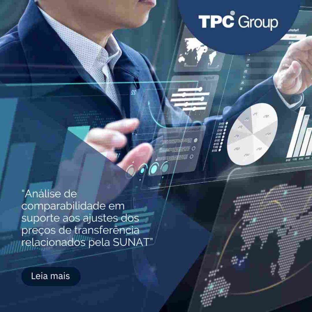 “Análise de comparabilidade em suporte aos ajustes dos preços de transferência relacionados pela SUNAT”