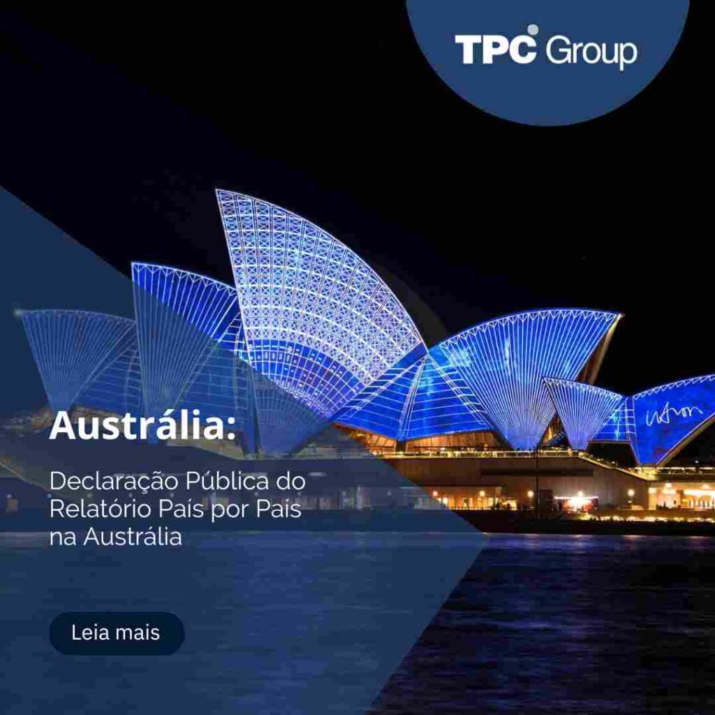 Declaração Pública do Relatório País por País na Austrália