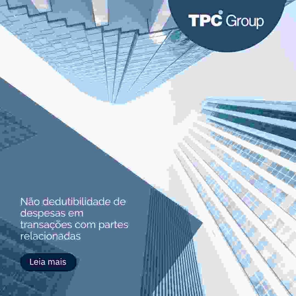 Não dedutibilidade de despesas em transações com partes relacionadas