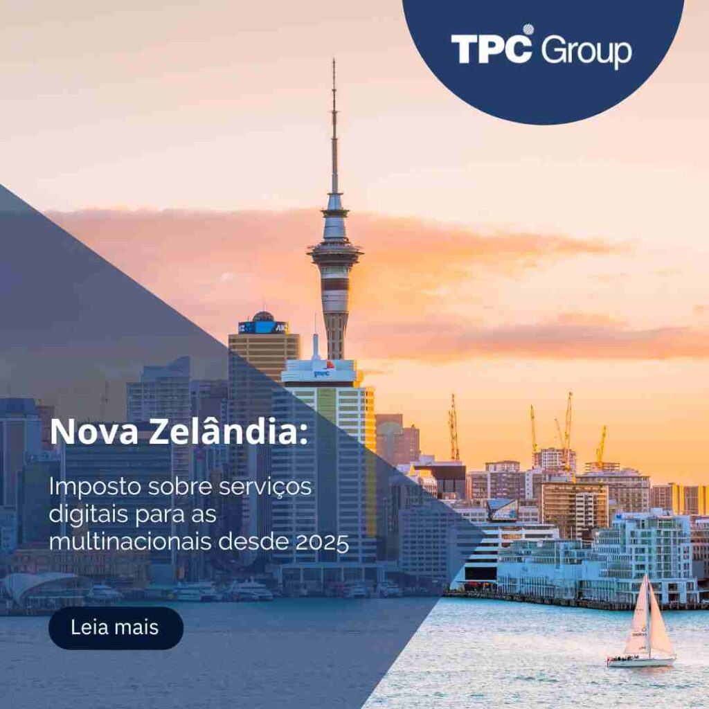 Nova Zelândia: Imposto sobre serviços digitais para as multinacionais desde 2025