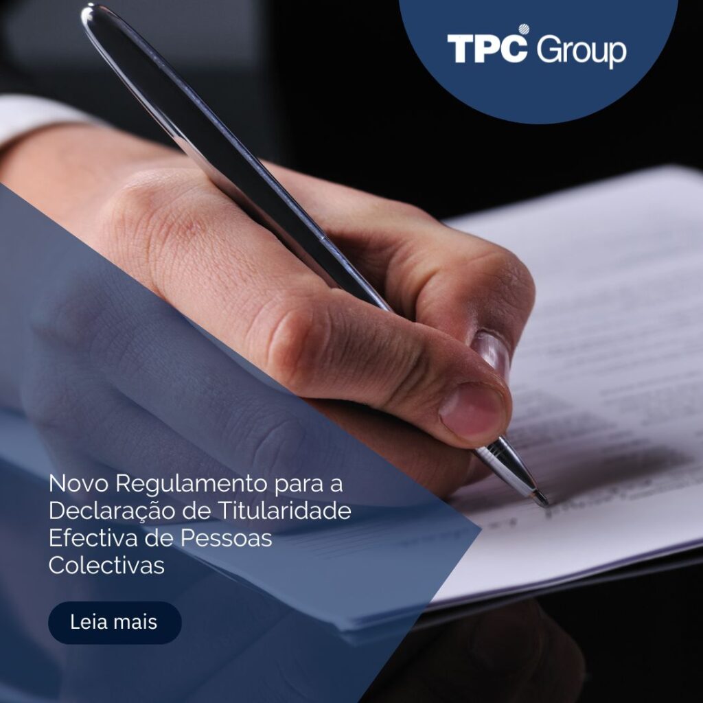 Novo Regulamento para a Declaração de Titularidade Efectiva de Pessoas Colectivas