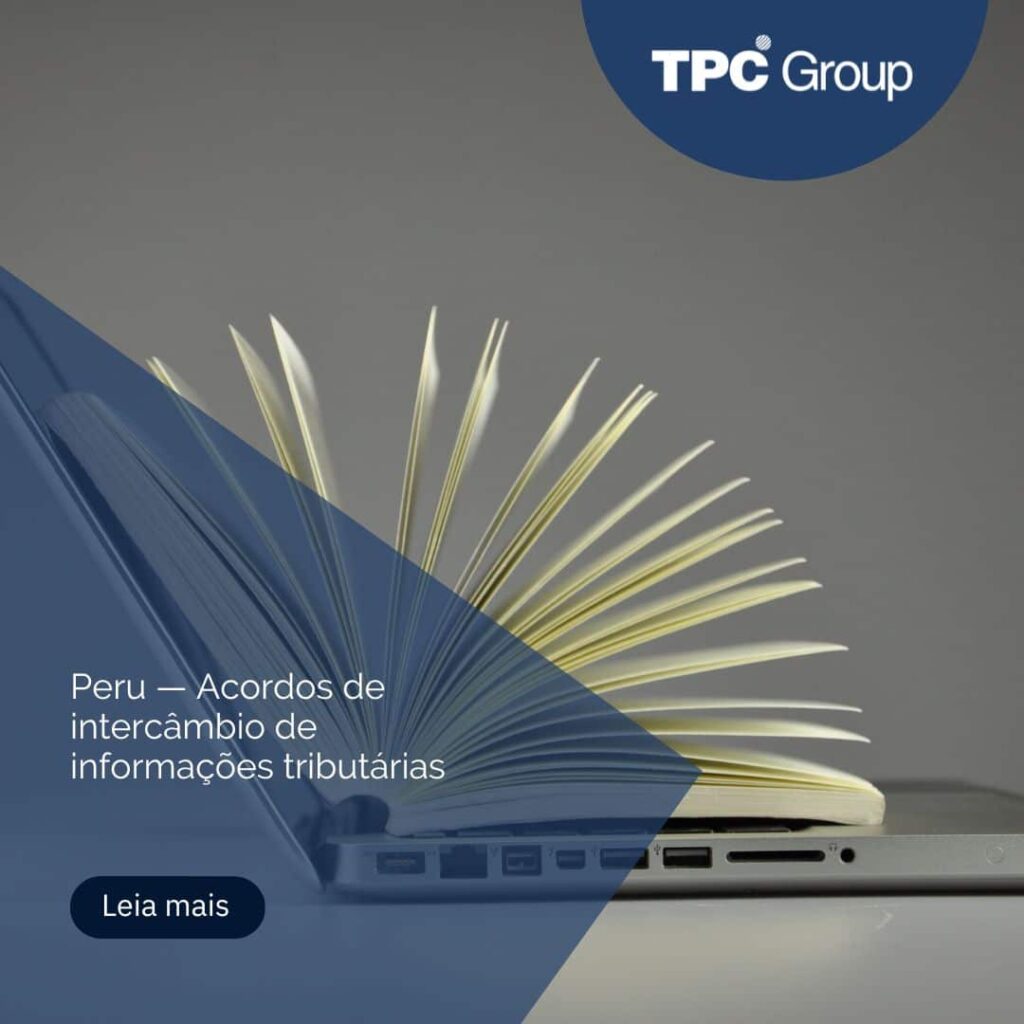 Peru — Acordos de intercâmbio de informações tributárias