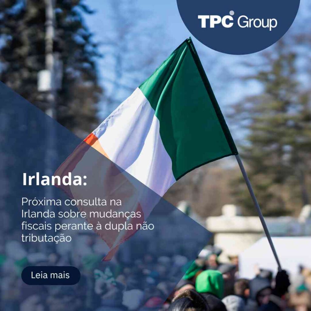Próxima consulta na Irlanda sobre mudanças fiscais perante à dupla não tributação