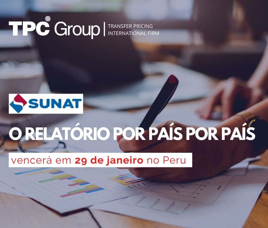 Relatório país por país, com vencimento no dia 29 no Peru