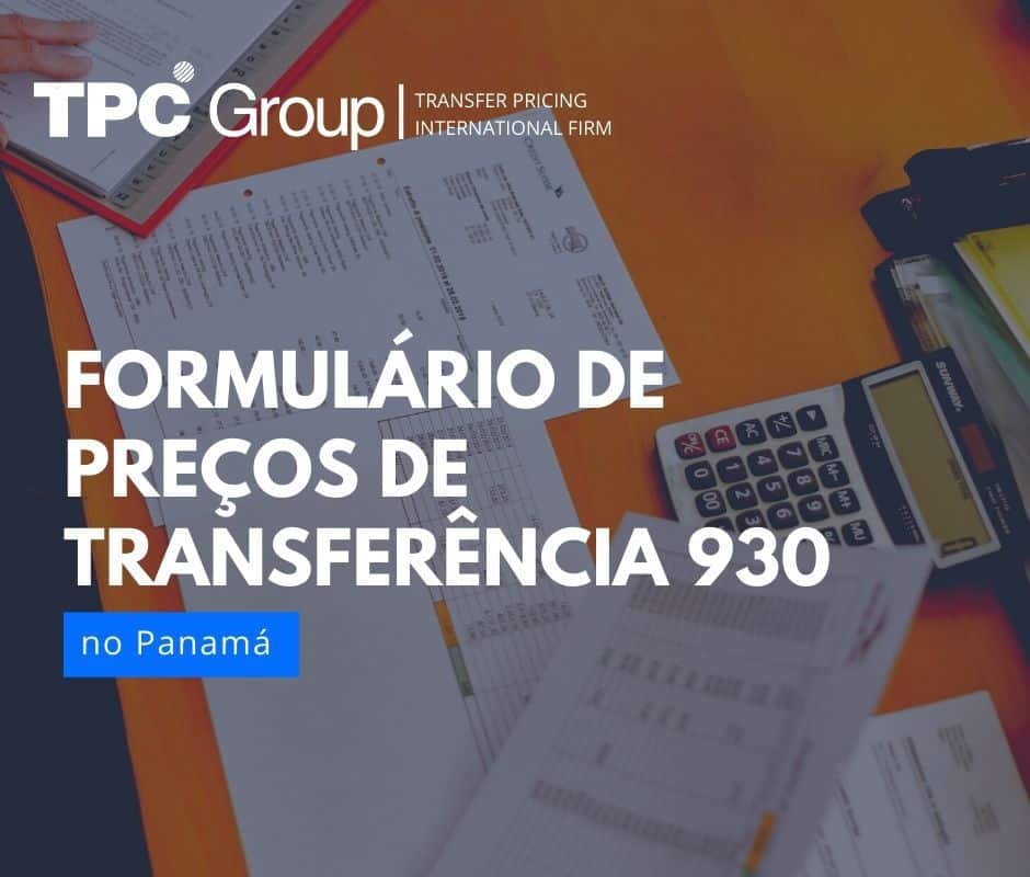 Formulário de Preços de Transferência 930