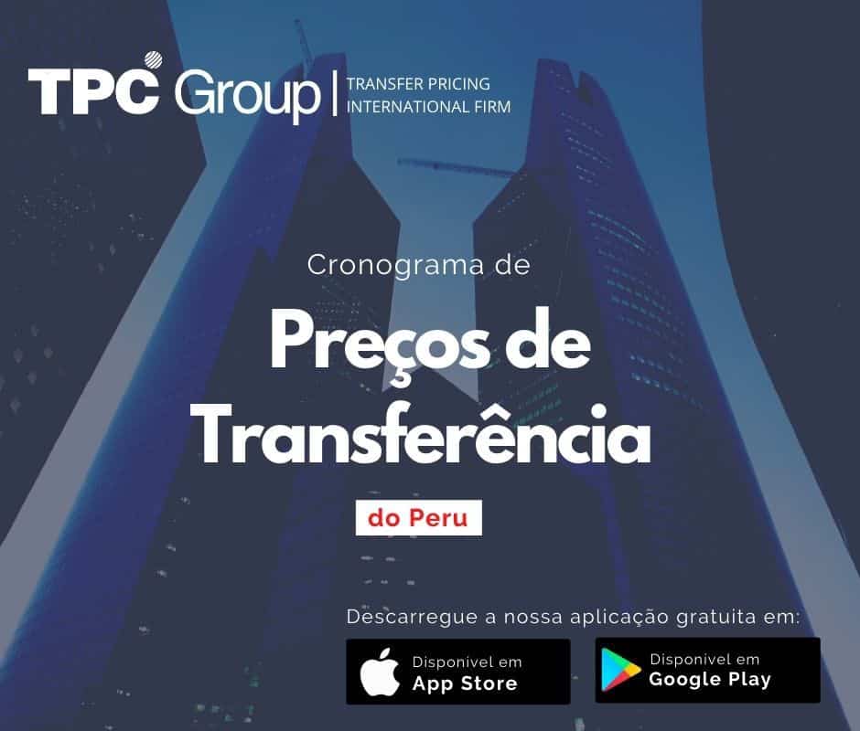 Cronograma de Preços de Transferência do Peru