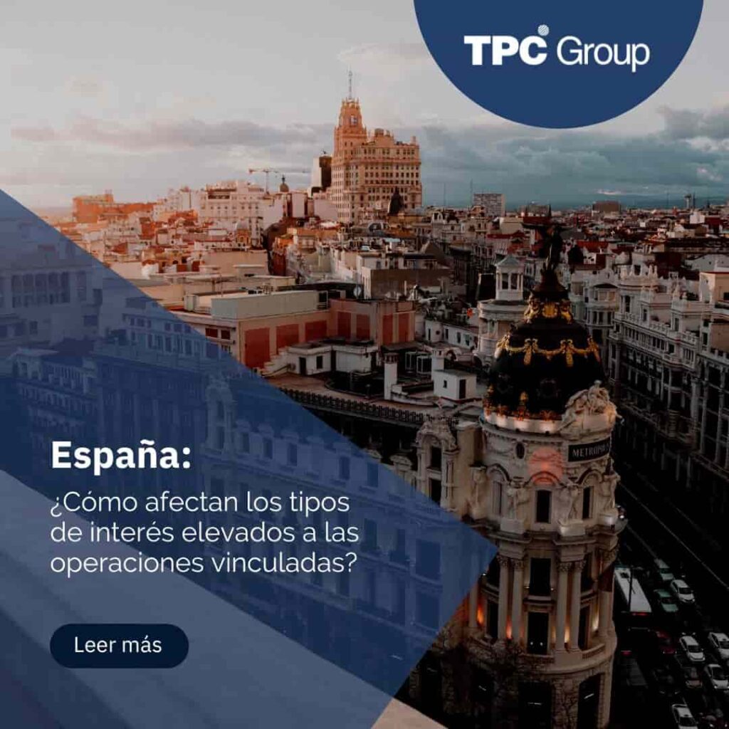 ¿Cómo afectan los tipos de interés elevados a las operaciones vinculadas