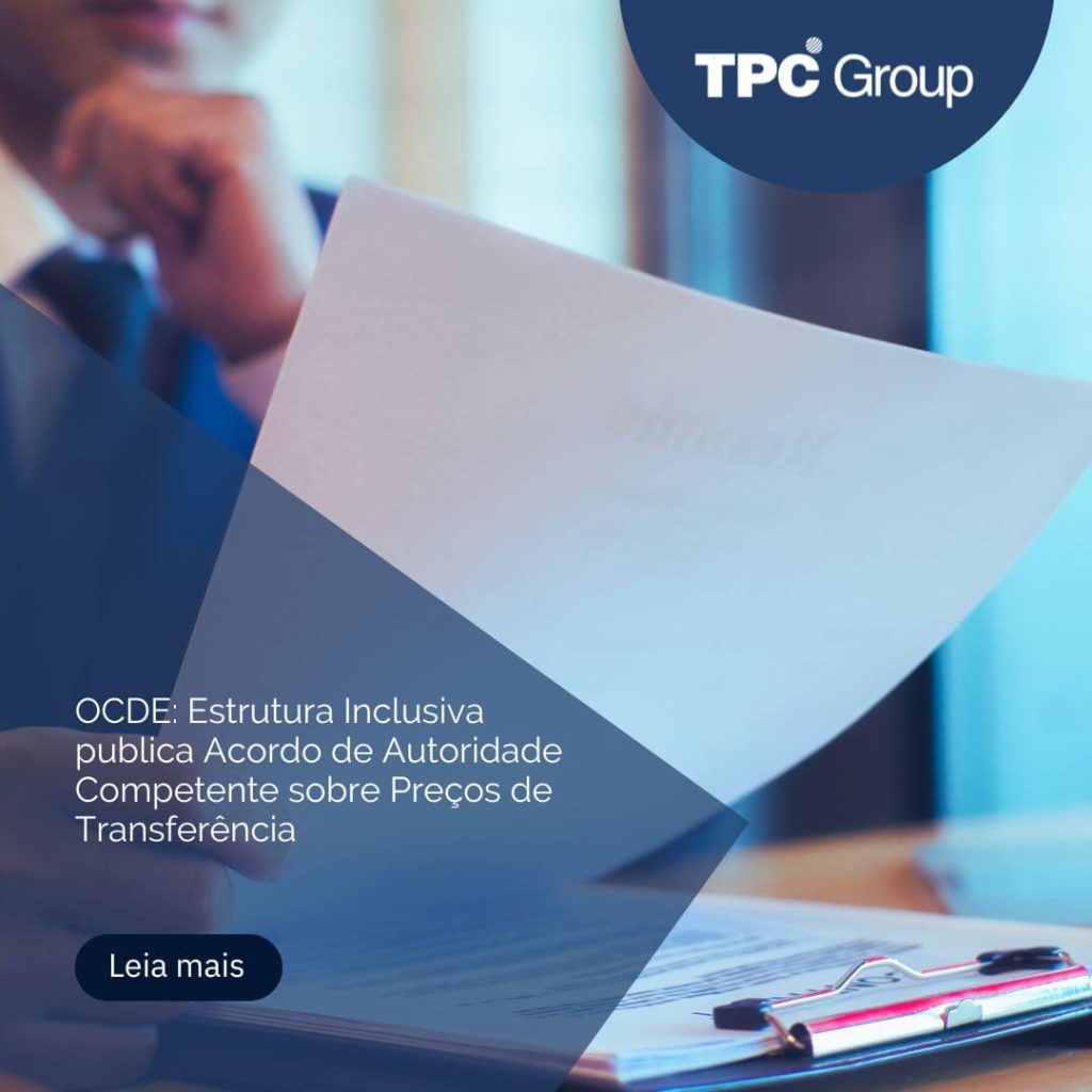 Acordo de Autoridade Competente Preços de Transferência