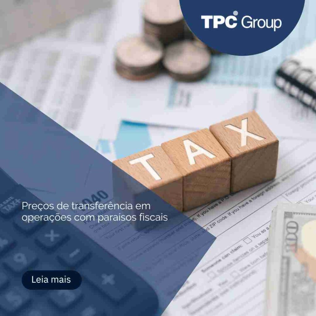 Preços de transferência em operações com paraísos fiscais